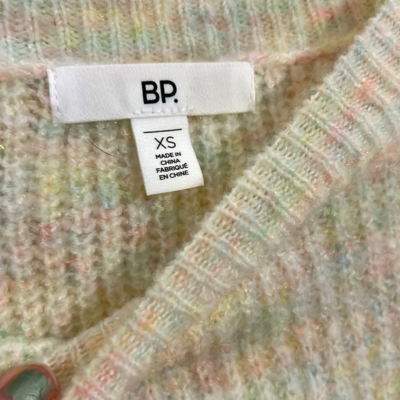 BP Women's Pastel/Confetti Knit Sweater - Picture 4 of 6